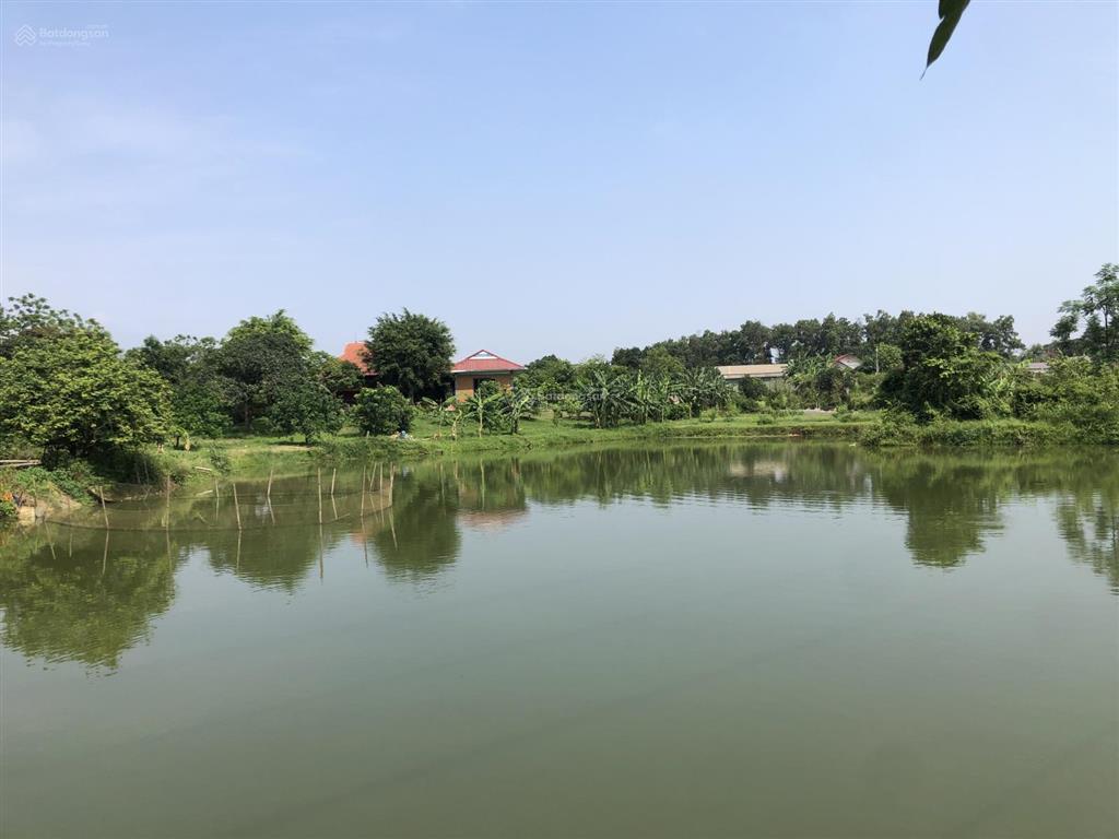 Bán đất lô góc full thổ cư, sát trục hồ tây ba vì, gần đại học quốc gia