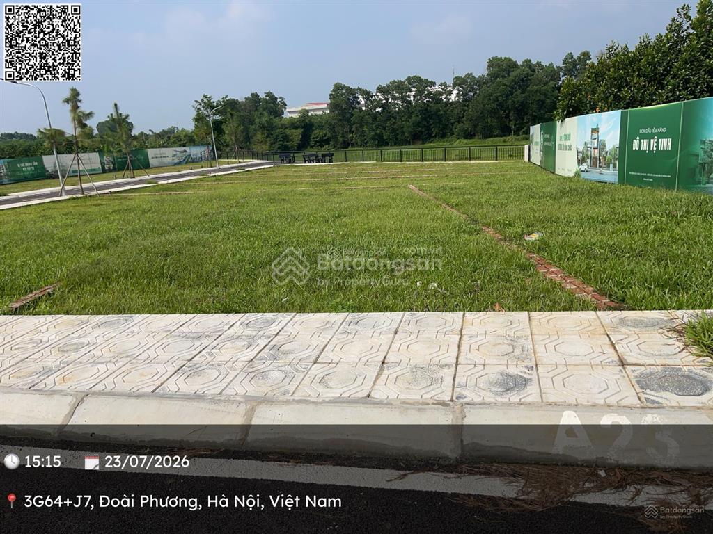 Chính chủ bán lô đất chỉ 2,2 tỷ view hồ tại hòa lạc, gần đại học quốc gia và khu công nghệ cao
