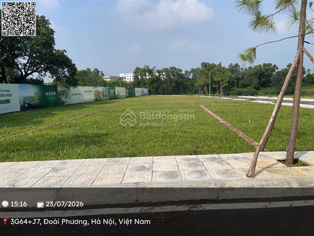 Chính chủ bán lô đất chỉ 2,2 tỷ view hồ tại hòa lạc, gần đại học quốc gia và khu công nghệ cao