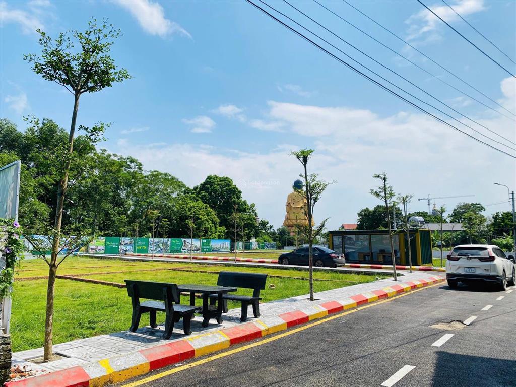 Bán đất sơn đông chỉ 61tr/m2, cách 40m ql21a mở rộng 80m, gần sân golf đồng mô và trường học