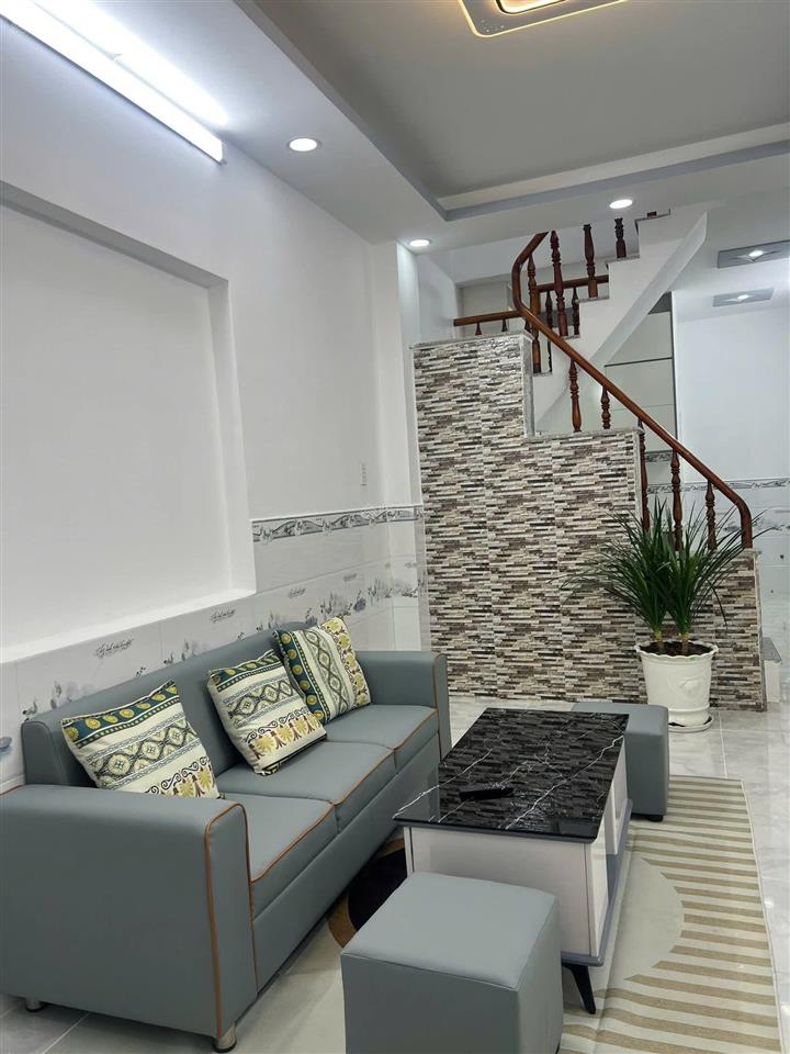 Nhà 2 tầng mới đẹp, dọn vào ở ngay phường tân thới hiệp, q12