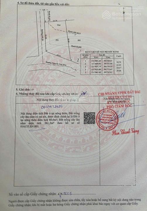 Duy nhất! chủ bán đất mặt tiền 440m2 nguyễn văn khạ, nhuận đức, củ chi, sổ hồng riêng