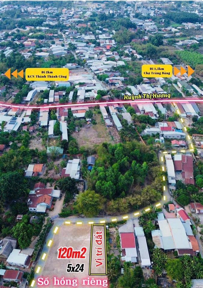 Nhanh tay thì còn chỗ đẹp  an hòa trảng bàng sát kcn  800tr 150m2 có thổ sổ riêng, sang tên ngay