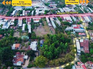 Nhanh tay thì còn chỗ đẹp  an hòa trảng bàng sát kcn  800tr 150m2 có thổ sổ riêng, sang tên ngay