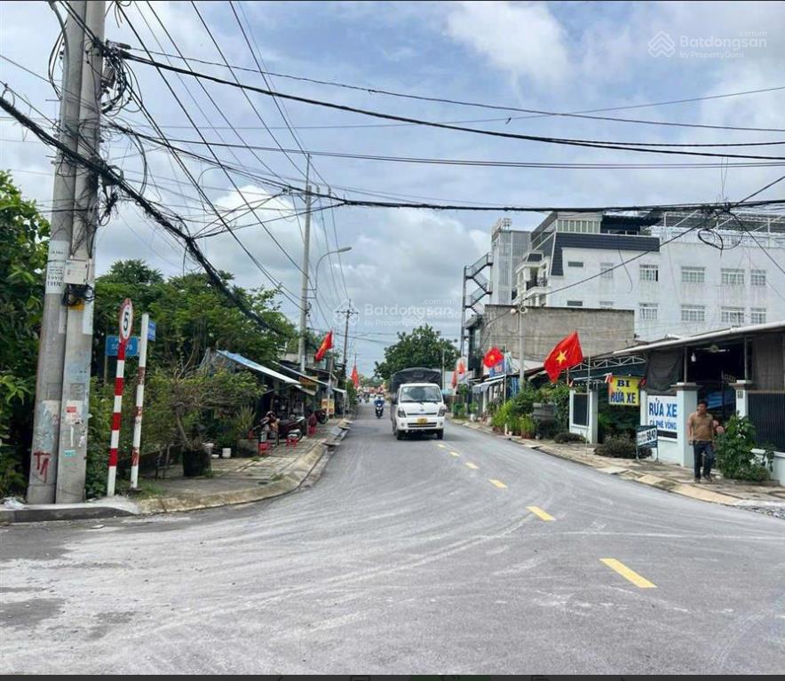 Lô góc 2 mặt tiền hiếm trung tâm thị trấn củ chi | chủ bán gấp đi mỹ