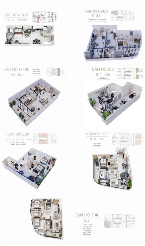 Căn hộ cao cấp cao trong tổ hợp elysia complex city