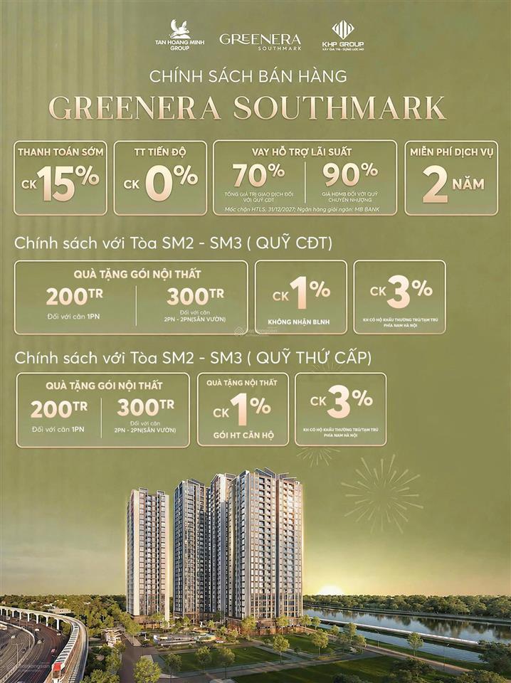 Greenera southmark  cuộc sống đẳng cấp phía nam hà nội.