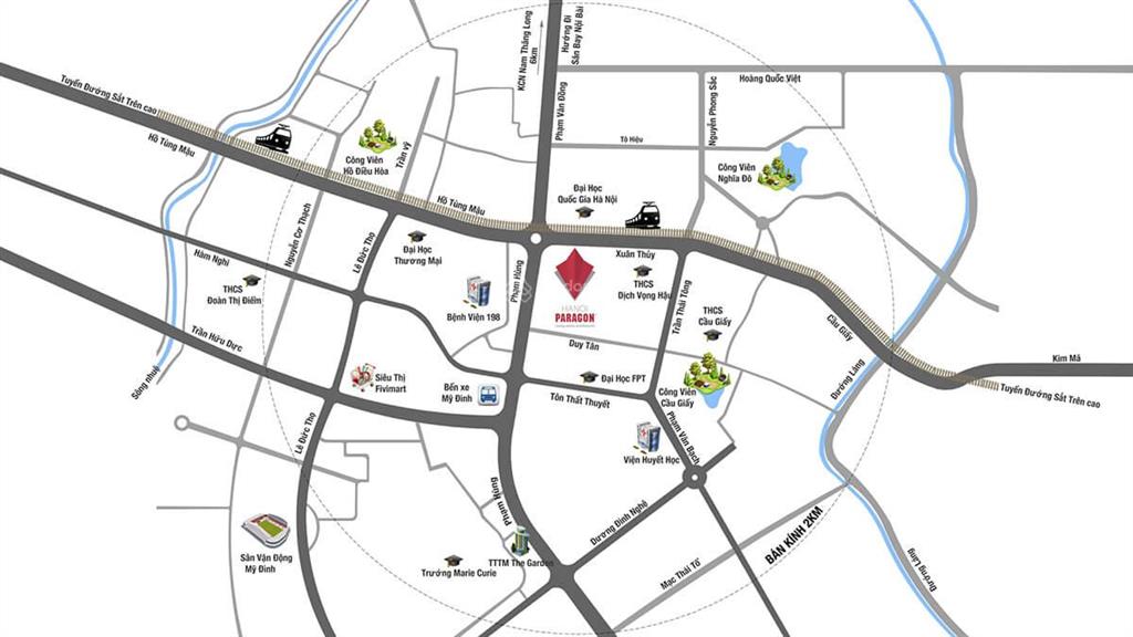 Paragon hà nội  sở hữu căn hộ cao cấp với mức giá hấp dẫn tại cầu giấy