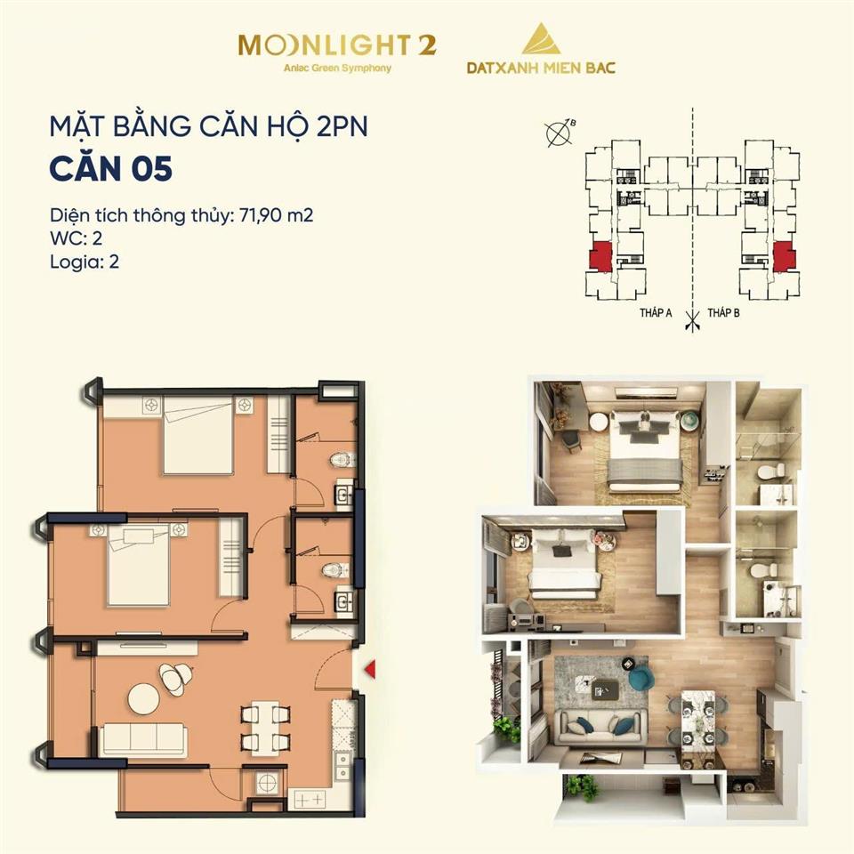 Moonlight 2  cuộc sống đẳng cấp phía tây hà nội.