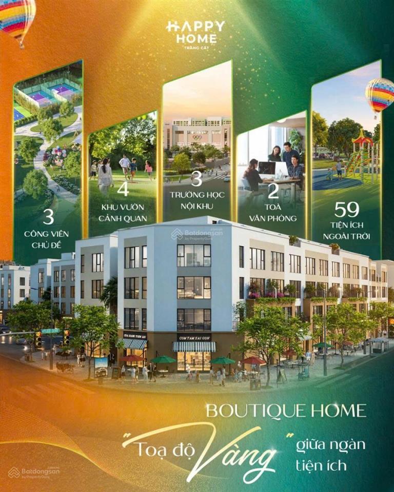 Bán căn hộ vị trí góc 2pn 2wc tại happy home tràng cát, 1,545 tỷ, 66.7m2