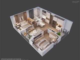 Bán căn hộ vị trí góc 2pn 2wc tại happy home tràng cát, 1,545 tỷ, 66.7m2