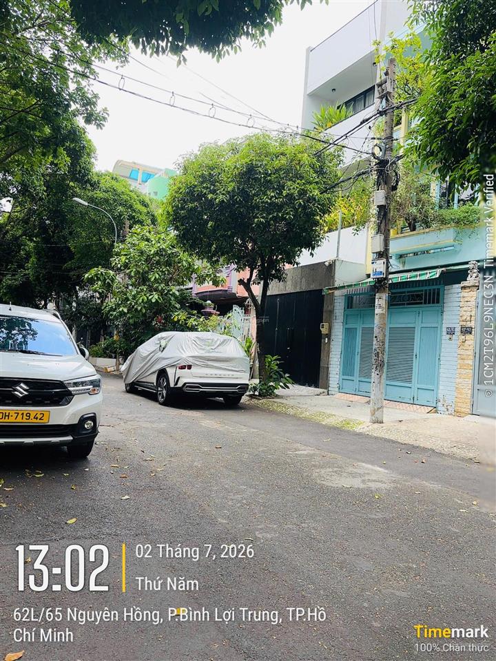Bán nhà view công viên cư xá nguyên hồng 4x16m, 3 tầng sân thượng, đường xe hơi