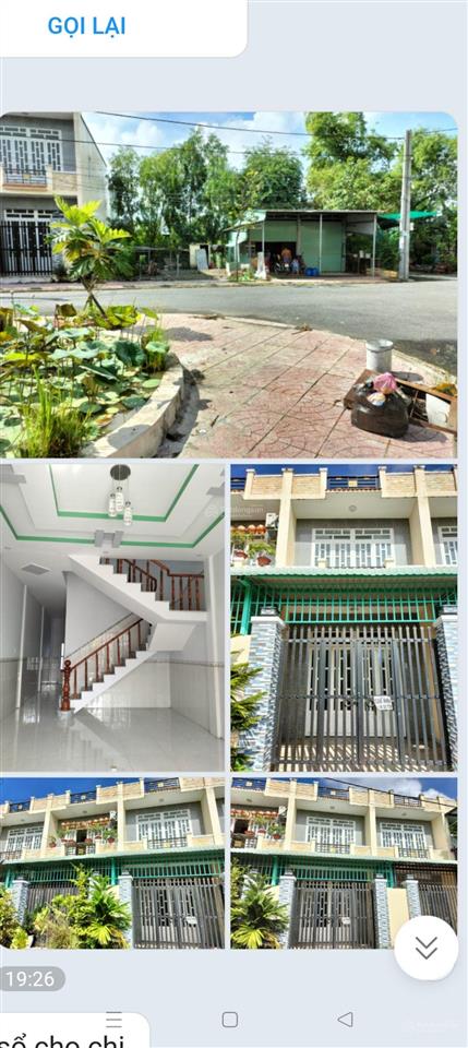 Nhà liền kề chính chủ 80m2 ở long an
