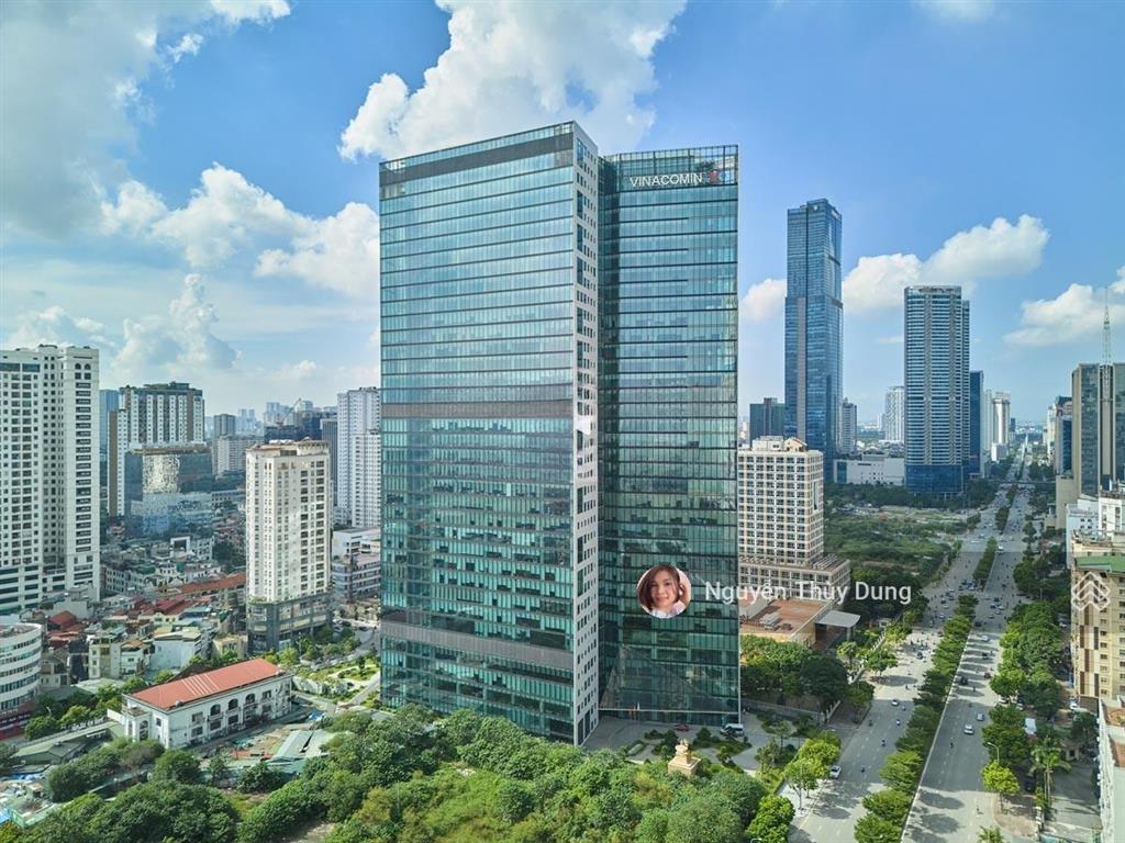 Bql cho thuê văn phòng toà vinacomin tower dương đình nghệ, dt 1200m2 có cắt lẻ, giá chỉ 410k/m2