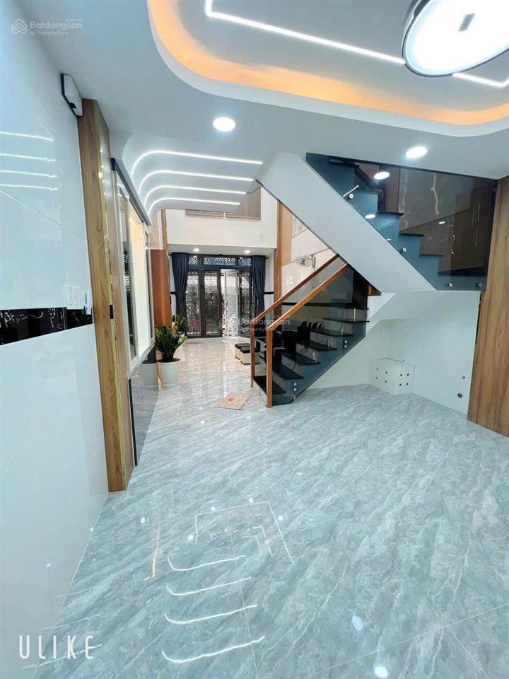 Nhà mới hẻm xe hơi giá cực tốt chỉ 6t8 tl mạnh a/c sở hữu ngay nhà 4,5 tấn bề thế dt4x12,5 full nt