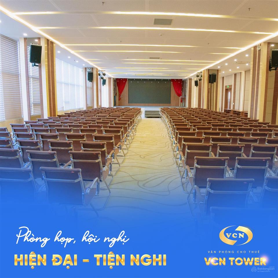 Cho thuê văn phòng cao cấp tại vcn tower số 02 tố hữu, diện tích 72.5m2