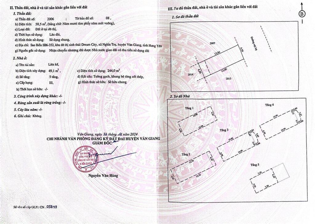 Tôi chính chủ cần bán căn sb6352 vinhomes ocp2 dt 58,5m2 giá đầu tư