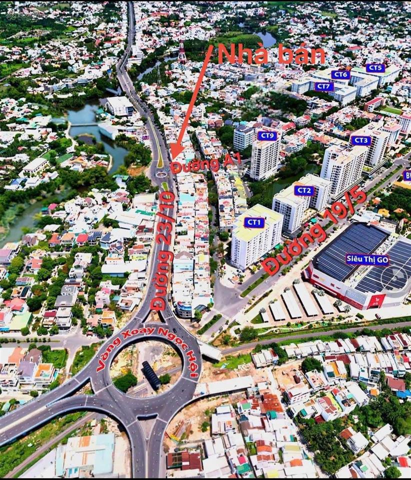 Bán nhà 4 tầng đường 23/10, nha trang. vị trí nổi bật ngay vòng xoay kđt vĩnh điềm trung
