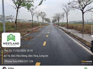 Đất nền thổ cư đường nhựa xe hơi ngay ranh bình chánh 90m2. giá chỉ 1 tỷ 250 triệu
