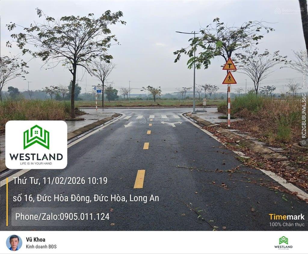 Đất nền thổ cư đường nhựa xe hơi ngay ranh bình chánh 90m2. giá chỉ 1 tỷ 250 triệu