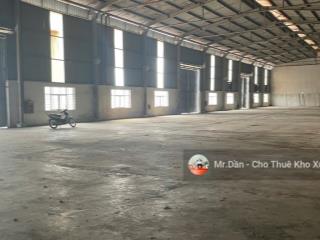 Cho thuê kho xưởng 1560m2, pccc tự động thuận thành, bắc ninh.