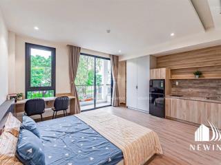 Cho thuê căn hộ studio ban công phạm ngũ lão quận 1 gần cv 23/9  bùi viện  metro bến thành