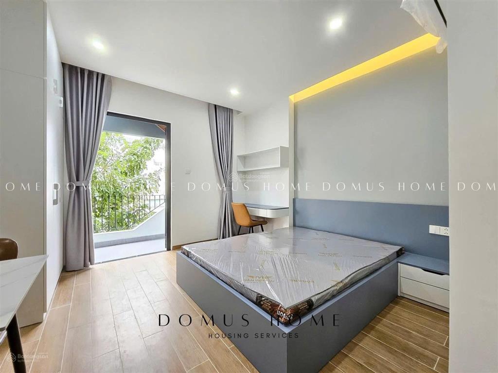 Cho thuê căn hộ studio ban công trần hưng đạo quận 5 full nội thất gần cầu nguyễn văn cừ