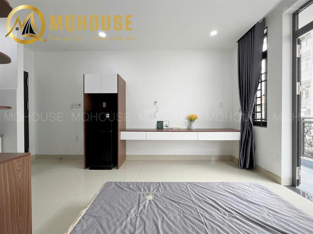 Cho thuê căn hộ studio ban công tô hiến thành quận 10 full nội thất thoáng mát gần go miền đông.