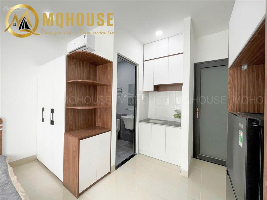 Cho thuê căn hộ studio ban công tô hiến thành quận 10 full nội thất thoáng mát gần go miền đông.