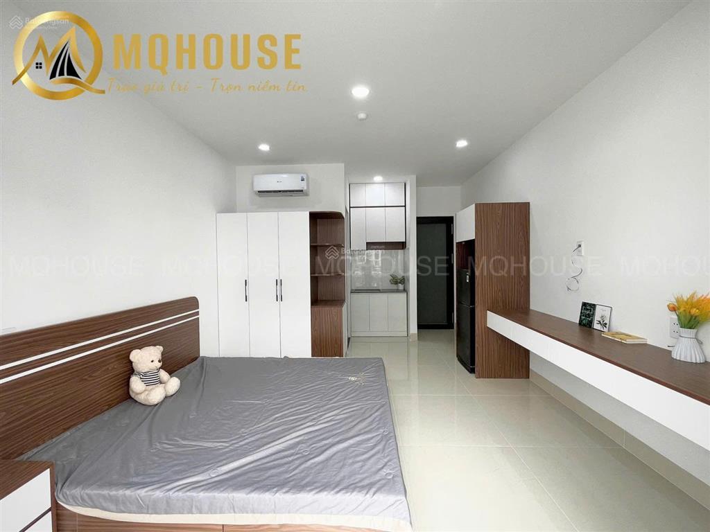Cho thuê căn hộ studio ban công tô hiến thành quận 10 full nội thất thoáng mát gần go miền đông.