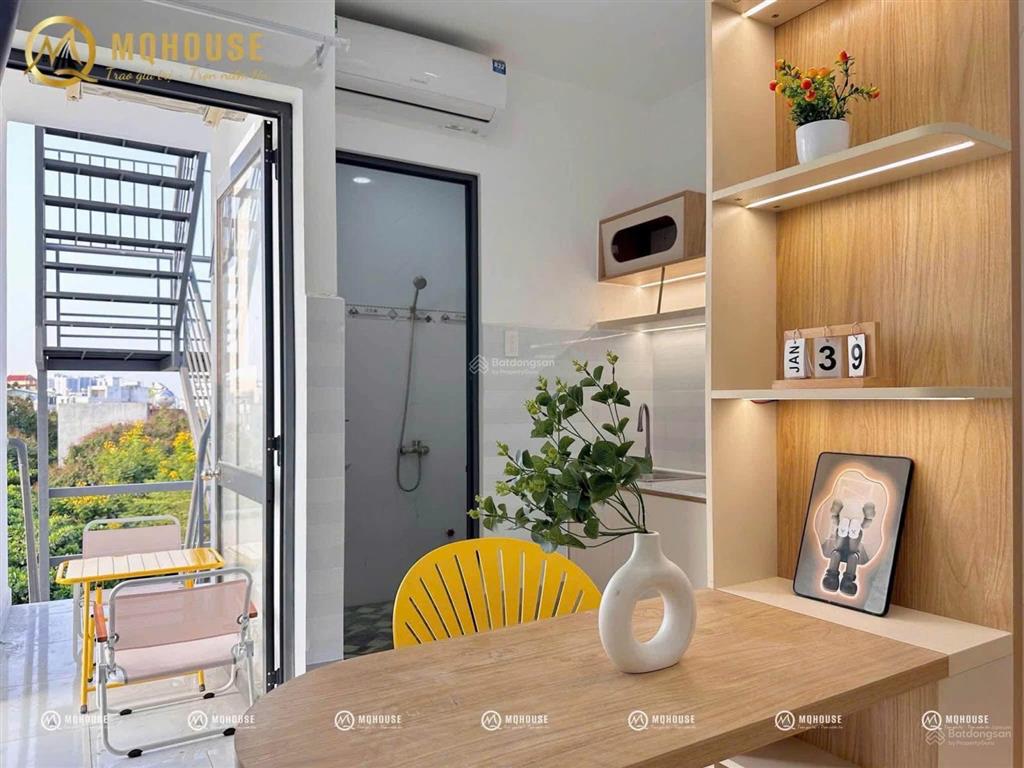 Cho thuê căn hộ studio ban công full nội thất lý tự trọng quận 1 gần cv 23/9, chợ bến thành