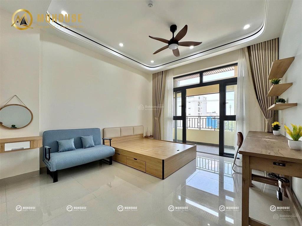 Cho thuê căn hộ studio ban công full nội thất võ văn tần quận 3 gần hồ con rùa, cv tao đàn