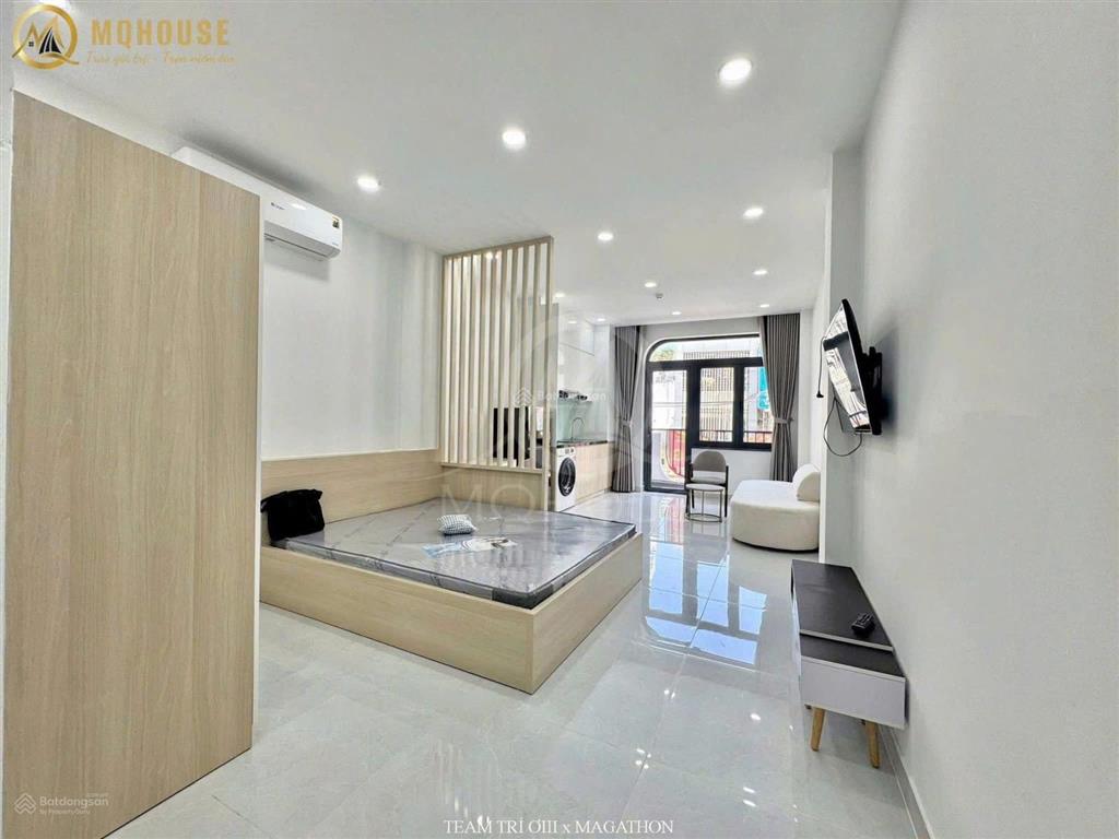 Cho thuê căn hộ studio ban công full nội thất sư vạn hạnh quận 10 gần vạn hạnh mall, bv nhi đồng 1