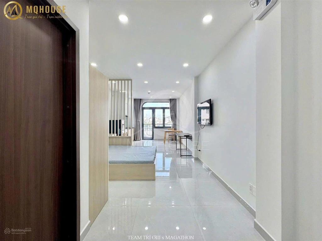 Cho thuê căn hộ studio ban công full nội thất sư vạn hạnh quận 10 gần vạn hạnh mall, bv nhi đồng 1