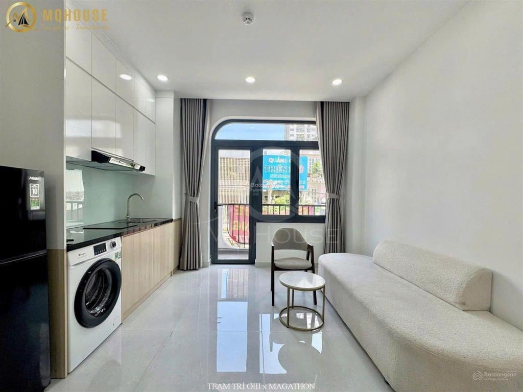 Cho thuê căn hộ studio ban công full nội thất sư vạn hạnh quận 10 gần vạn hạnh mall, bv nhi đồng 1