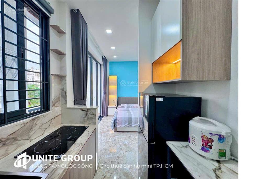 Cho thuê căn hộ studio ban công full nội thất trần đình xu quận 1 gần bùi viện, cv 23 tháng 9