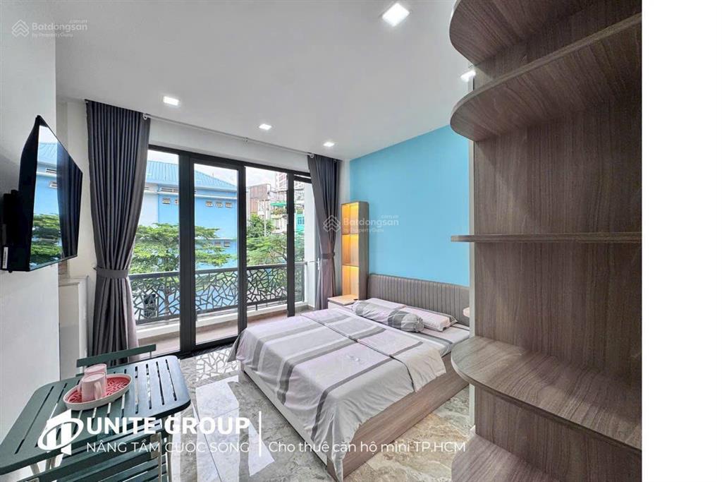 Cho thuê căn hộ studio ban công full nội thất trần đình xu quận 1 gần bùi viện, cv 23 tháng 9