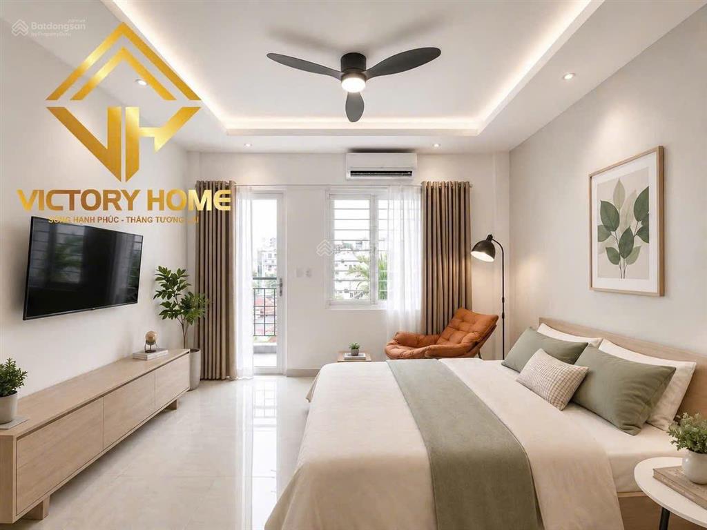 Cho thuê căn hộ studio ban công full nội thất sư vạn hạnh quận 10 gần vạn hạnh mall bv nhi đồng 1