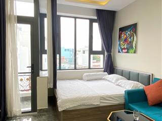Cho thuê căn hộ studio ban công full nội thất khánh hội quận 4 gần cầu kênh tẻ