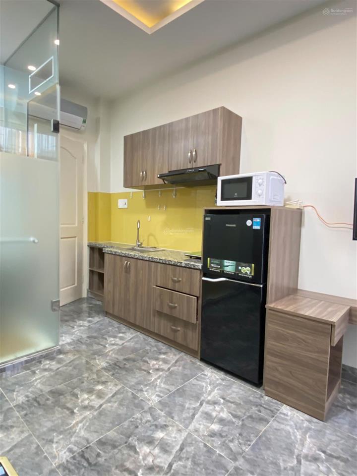 Cho thuê căn hộ studio ban công full nội thất khánh hội quận 4 gần cầu kênh tẻ