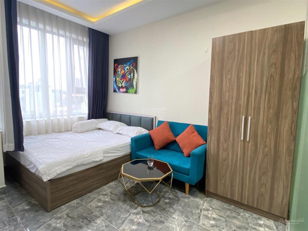 Cho thuê căn hộ studio ban công full nội thất khánh hội quận 4 gần cầu kênh tẻ