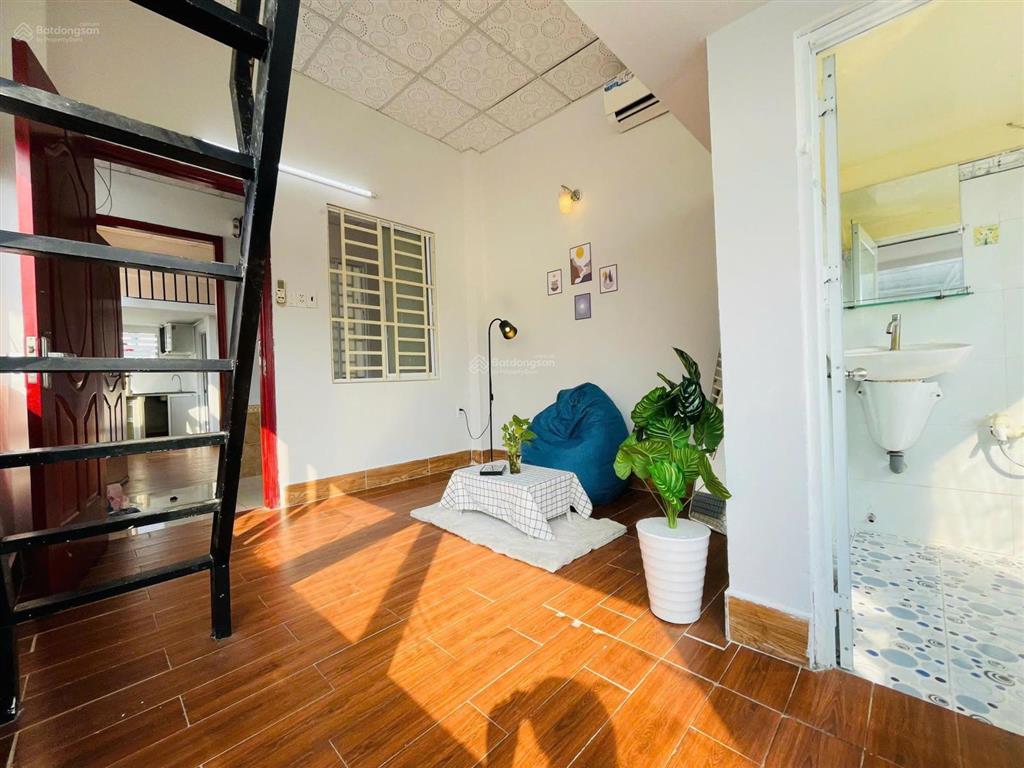 Tân sinh viên hutech  uef | studio gác lửng full nội thất, thang máy, view kính, giá từ 5 triệu