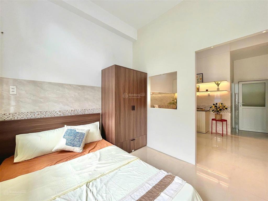 Studio tách bếp ban công, công nghệ tĩnh | gần hutech, văn lang, ngoại thương, uth  full nội thất