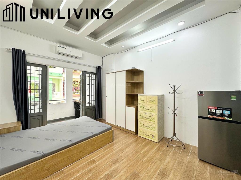 Khai trương studio ban công nguyễn hữu cảnh  full nội thất máy giặt riêng sát metro  lank 400m