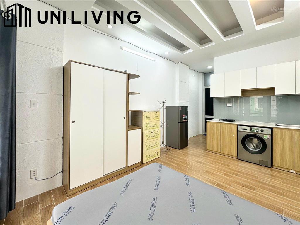 Khai trương studio ban công nguyễn hữu cảnh  full nội thất máy giặt riêng sát metro  lank 400m