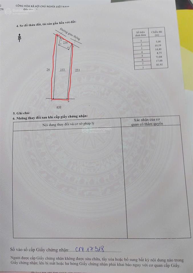 Bán gấp đất 1400m2 tại hùng vương, phước an, nhơn trạch, 5,32 tỷ