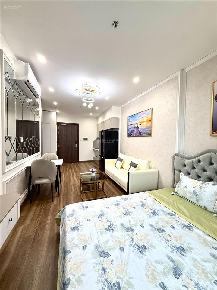 2.450 tỷ / căn studio 30m2 toà zurich2 tầng trung đẹp nhà mới 100% đầy đủ đồ