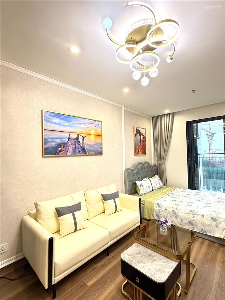 2.450 tỷ / căn studio 30m2 toà zurich2 tầng trung đẹp nhà mới 100% đầy đủ đồ