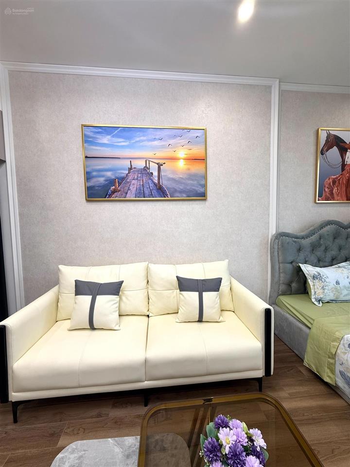 2.450 tỷ / căn studio 30m2 toà zurich2 tầng trung đẹp nhà mới 100% đầy đủ đồ