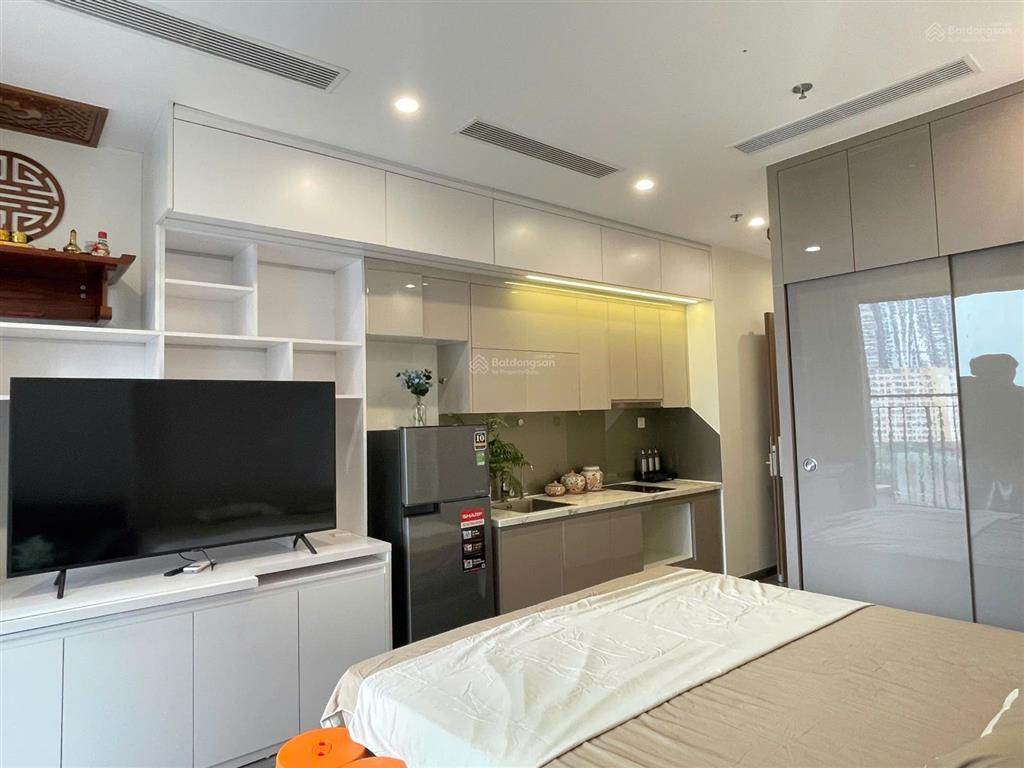 2.5 tỷ / căn studio 28m2 phân khu the zenpark tầng trung đẹp hướng đn , đầy đủ nội thất